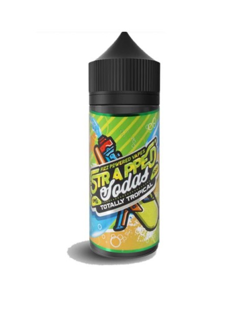 TOTALLY TROPICAL E LIQUID BY STRAPPED SODAS 100ML 70VG