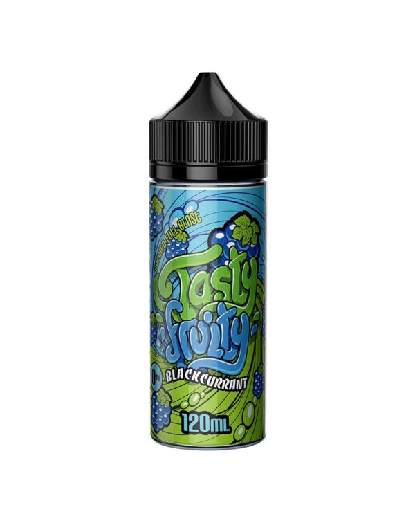 BLACKCURRENT E LIQUID BY TASTY FRUITY 100ML 70VG