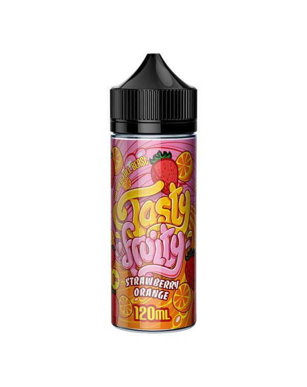 STRAWBERRY ORANGE E LIQUID BY TASTY FRUITY 100ML 7...