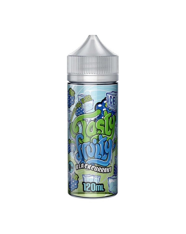 BLACKCURRENT ICE E LIQUID BY TASTY FRUITY 100ML 70...