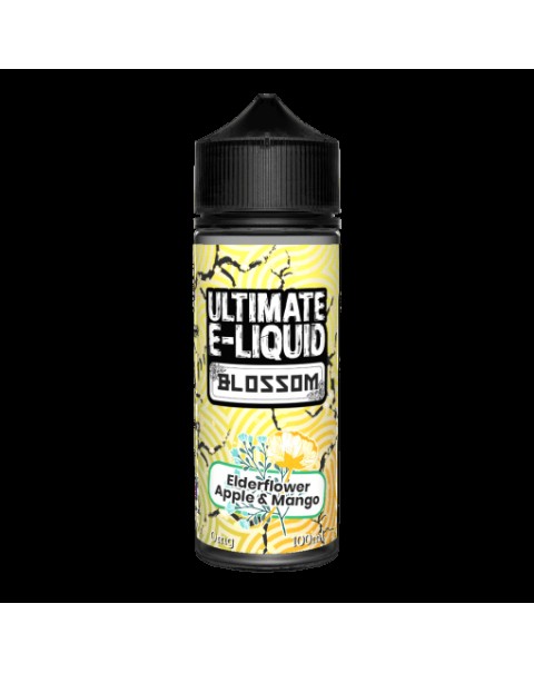 ELDERFLOW APPLE & MANGO E LIQUID BY ULTIMATE E-LIQUID - BLOSSOM 100ML 70VG