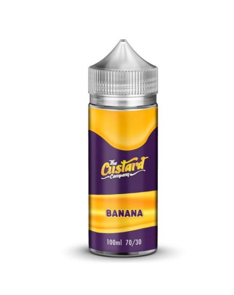 BANANA CUSTARD E LIQUID BY THE CUSTARD COMPANY 100ML 70VG