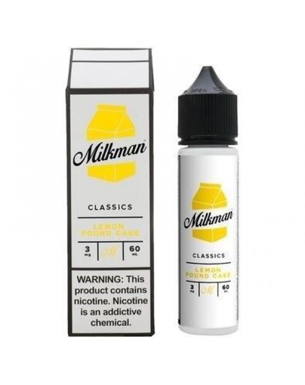 LEMON POUND CAKE E LIQUID BY THE MILKMAN - CLASSIC...