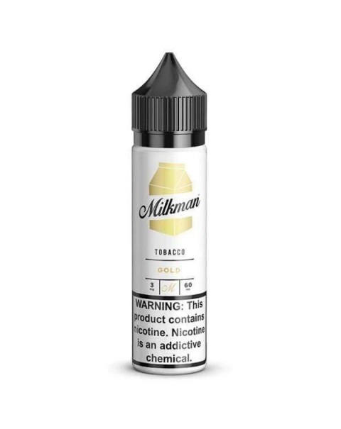 GOLD E LIQUID BY THE MILKMAN - TOBACCO  50ML 70VG