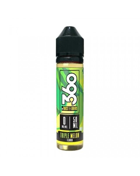 TRIPLE MELON E LIQUID BY 360  TWIST E LIQUID 50ML 70VG