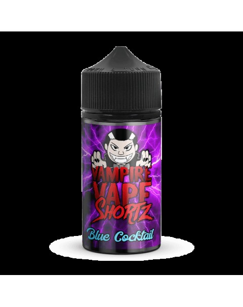 BLUE COCKTAIL E LIQUID BY VAMPIRE VAPE SHORTZ 50ML 70VG