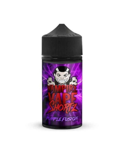 PURPLE FUSION E LIQUID BY VAMPIRE VAPE SHORTZ 50ML 70VG