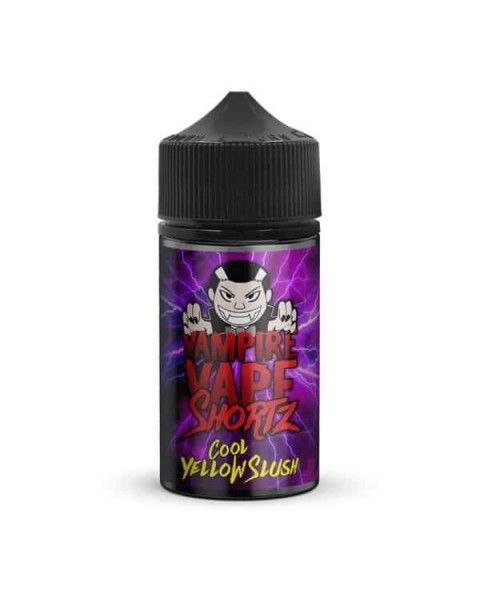 COOL YELLOW SLUSH E LIQUID BY VAMPIRE VAPE SHORTZ 50ML 70VG