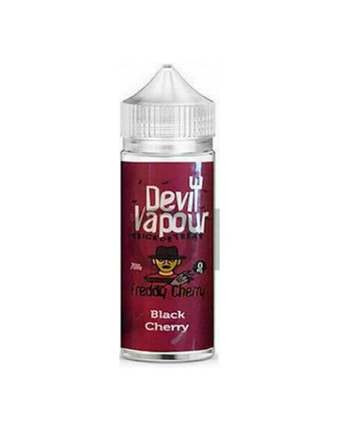 BLACK CHERRY E LIQUID BY DEVIL VAPOUR 50ML 70VG