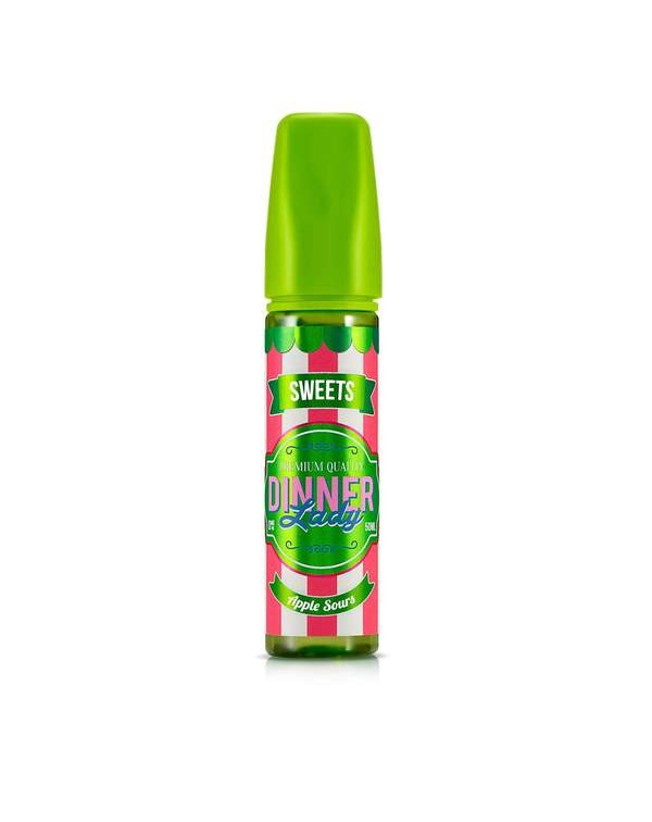 APPLE SOURS E LIQUID BY DINNER LADY - SWEETS 50ML ...