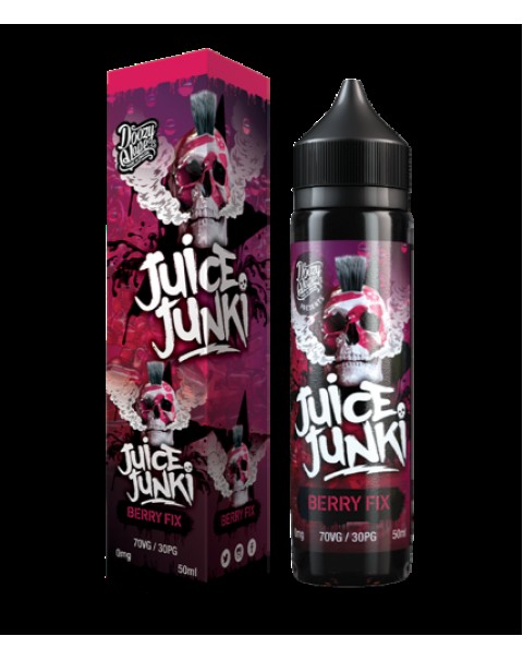 BERRY FIX E LIQUID BY JUICE JUNKI - DOOZY VAPE 50ML 70VG
