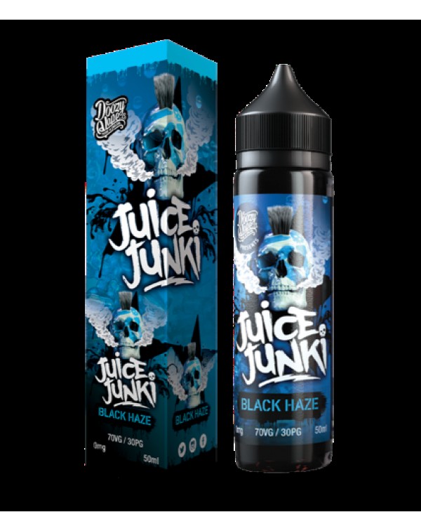 BLACK HAZE E LIQUID BY JUICE JUNKI - DOOZY VAPE 50...