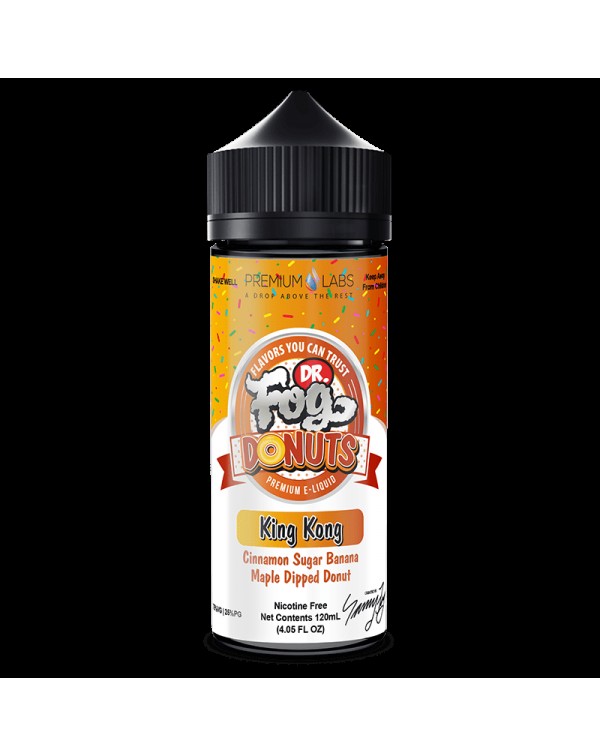 KING KONG DONUTS E LIQUID BY DR FOG 100ML 75VG