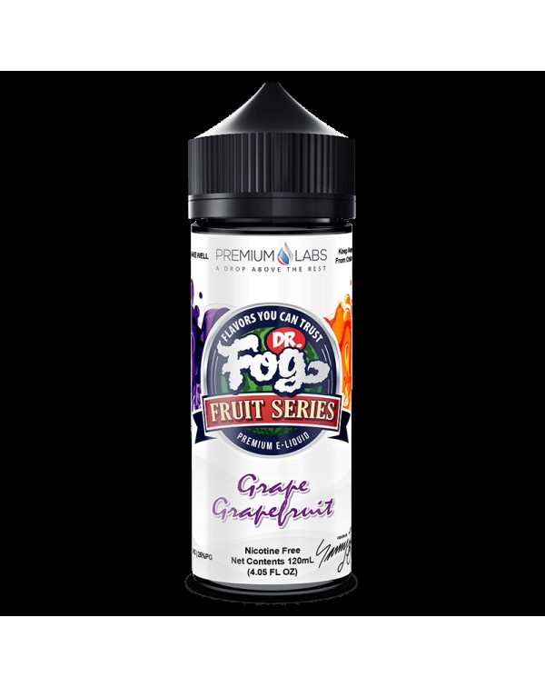 GRAPE GRAPEFRUIT FRUITS E LIQUID BY DR FOG 100ML 7...