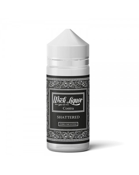 CONTRA SHATTERED E LIQUID BY WICK LIQUOR 150ML 80VG