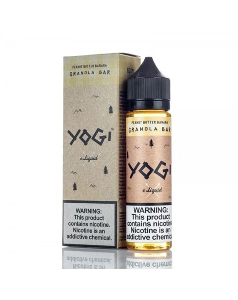 PEANUT BUTTER BANANA E LIQUID BY YOGI GRANOLA BAR 50ML 70VG