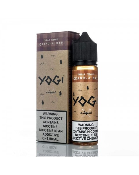 VANILLA TOBACCO E LIQUID BY YOGI GRANOLA BAR 50ML 70VG