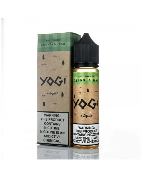 APPLE CINNAMON E LIQUID BY YOGI GRANOLA BAR 50ML 70VG