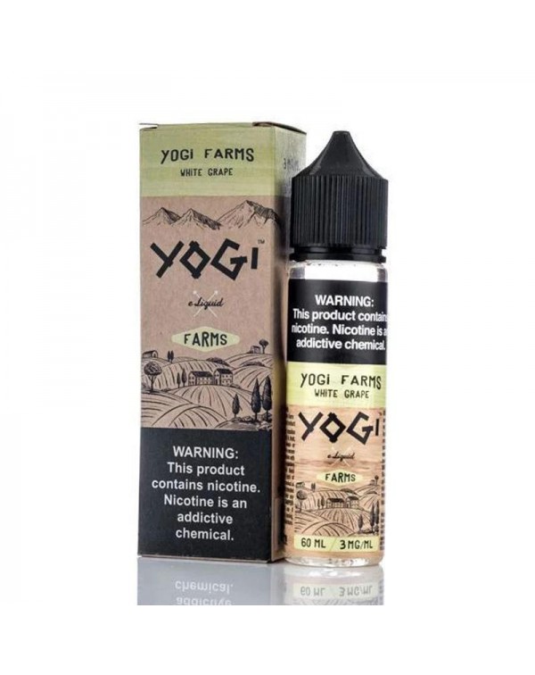 WHITE GRAPE E LIQUID BY YOGI FARMS 50ML 70VG