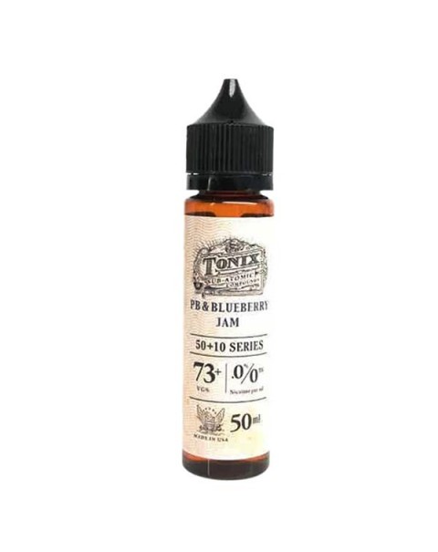 PB & BLUEBERRY JAM E LIQUID BY TONIX 50ML 73MG