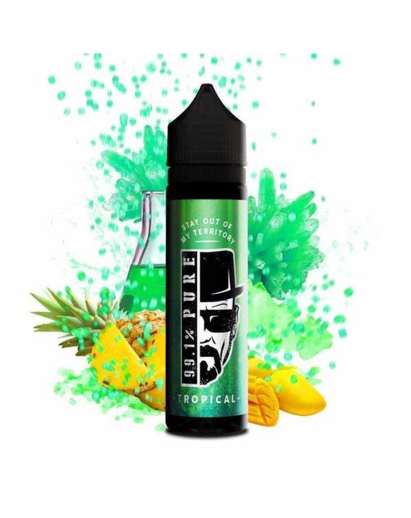 TROPICAL E LIQUID BY 99.1% PURE 50ML 80VG