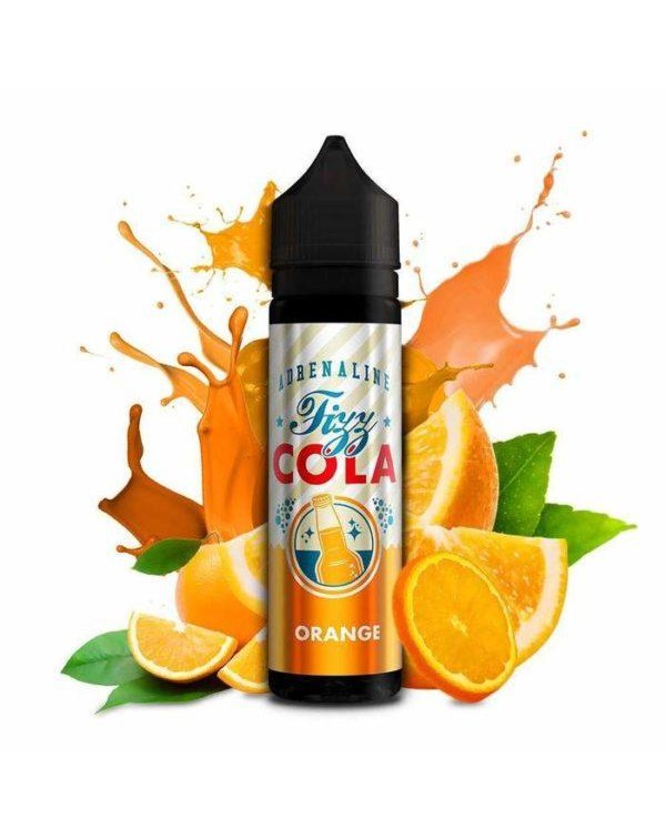 ORANGE E LIQUID BY ADRENALINE FIZZY COLA 50ML 70VG