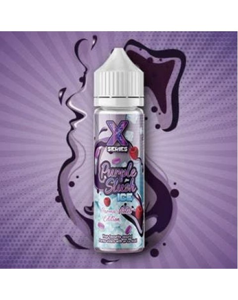 PURPLE SLUSH ICE (PARMA VIOLET EDITION) E LIQUID X-SERIES 50ML 70VG