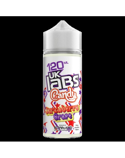 STRAWBERRY GRAPE E LIQUID BY UK LABS - CANDY 100ML 70VG