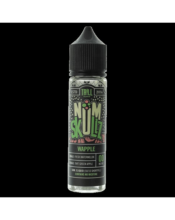 WAPPLE E LIQUID BY NUMSKULLZ 50ML 70VG