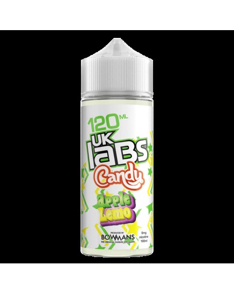 APPLE LEMO E LIQUID BY UK LABS - CANDY 100ML 70VG