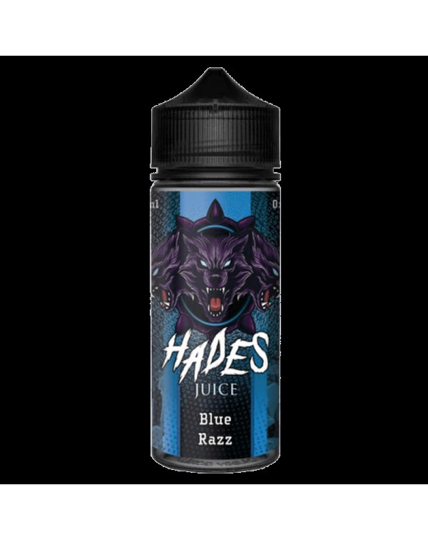 BLUE RAZZ E LIQUID BY HADES JUICE 100ML 70VG