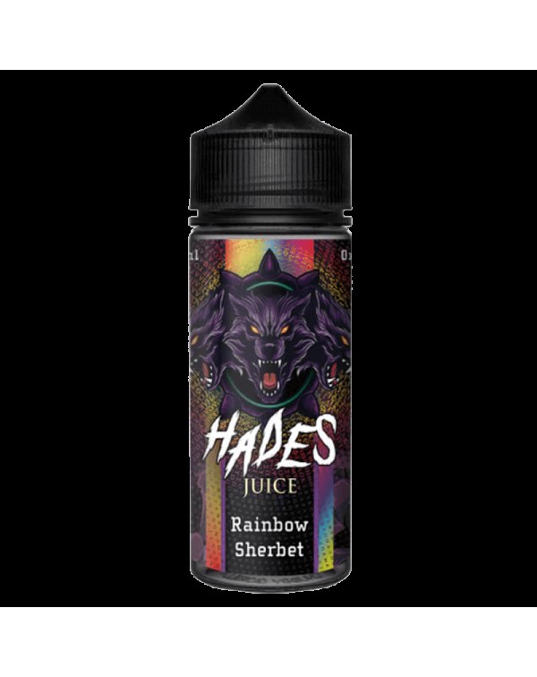 RAINBOW SHERBET E LIQUID BY HADES JUICE 100ML 70VG