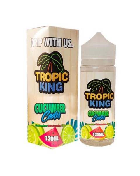 CUCUMBER COOLER  E LIQUID BY TROPIC KING 100ML 70VG