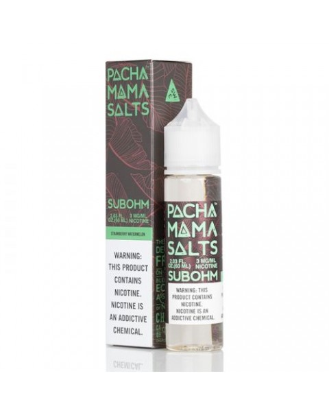 STRAWBERRY, WATERMELON E LIQUID BY PACHA MAMA 50ML 70VG