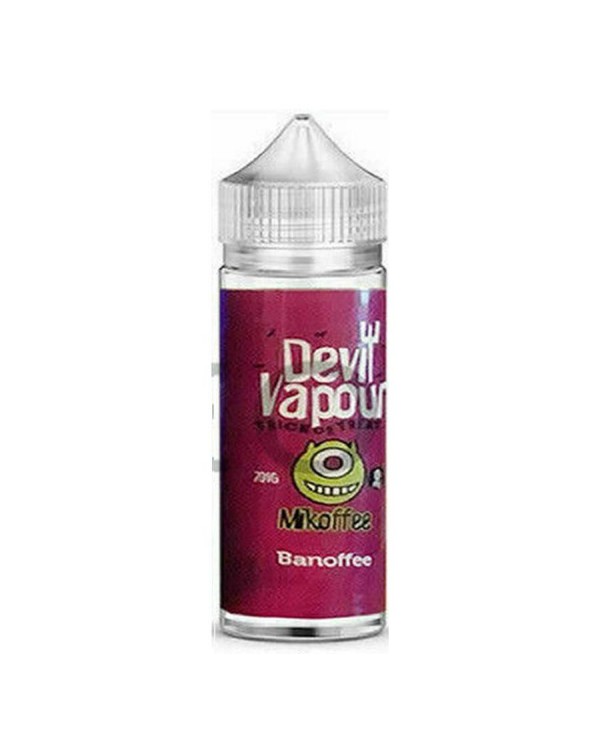 BANOFEE E LIQUID BY DEVIL VAPOUR 50ML 70VG