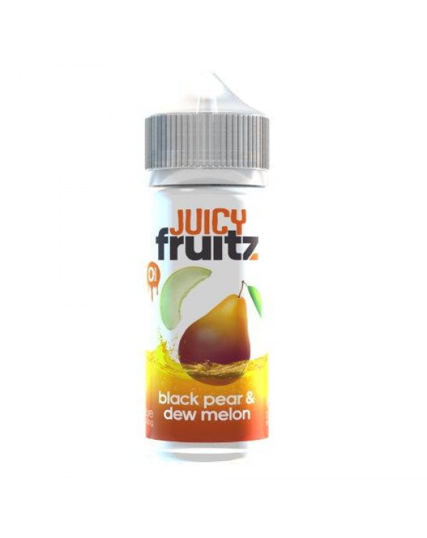 BLACK PEAR & DEW MELON E LIQUID BY JUICY FRUIT...