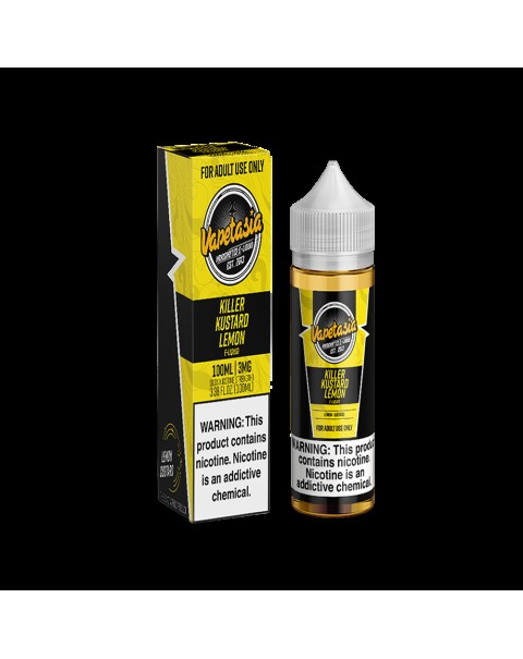 LEMON KILLER KUSTARD E LIQUID BY VAPETASIA 50ML 70VG