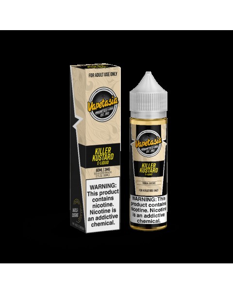 KILLER KUSTARD E LIQUID BY VAPETASIA 50ML 70VG