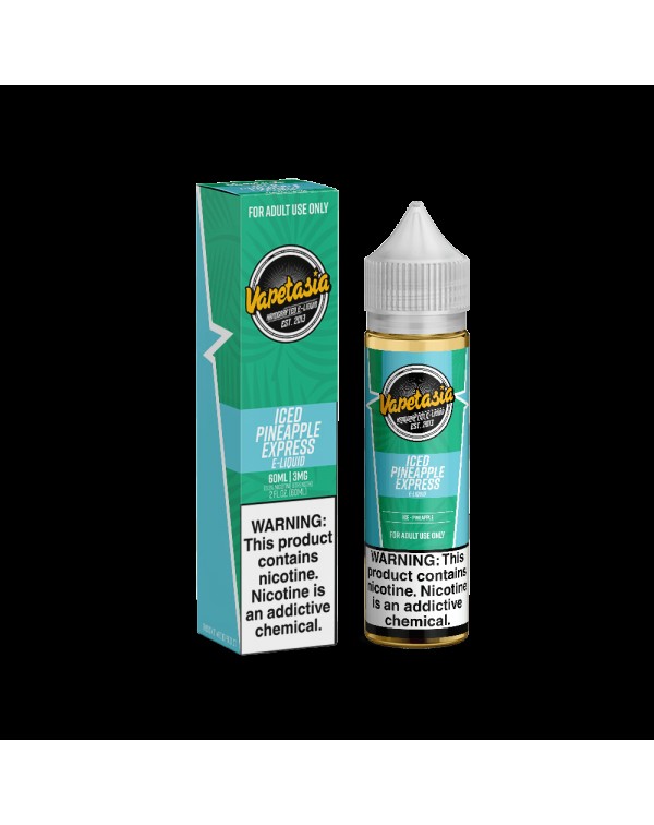 PINEAPPLE EXPRESS ICED E LIQUID BY VAPETASIA 50ML ...