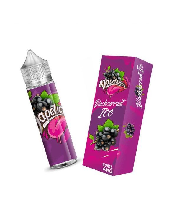 BLACKCURRANT ICE E LIQUID BY VAPELICIOUS 50ML 70VG