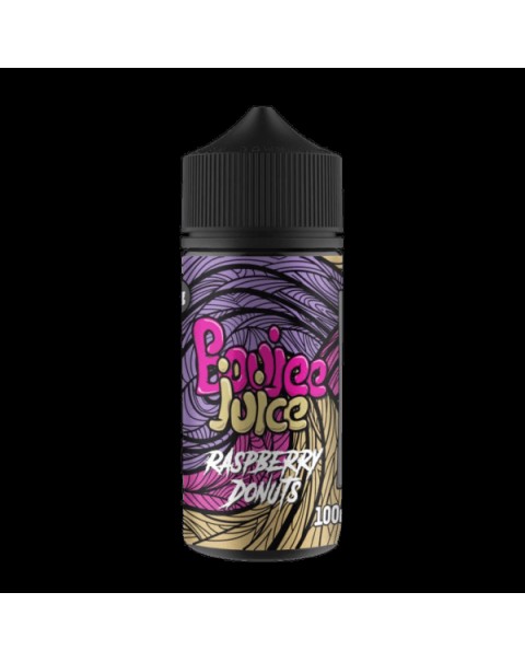 RASPBERRY DONUTS E LIQUID BY BOUJEE JUICE 100ML 70VG