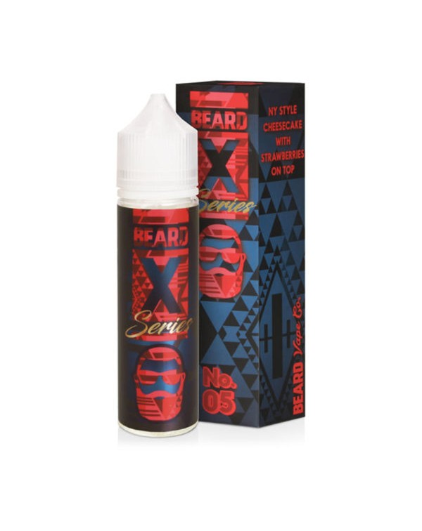 NO.05  X SERIES STRAWBERRY CHEESECAKE E LIQUID BY ...