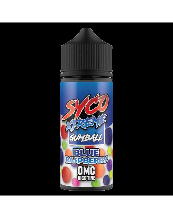 BLUE RASPBERRY E LIQUID BY SYCO XTREME GUMBALL 100...