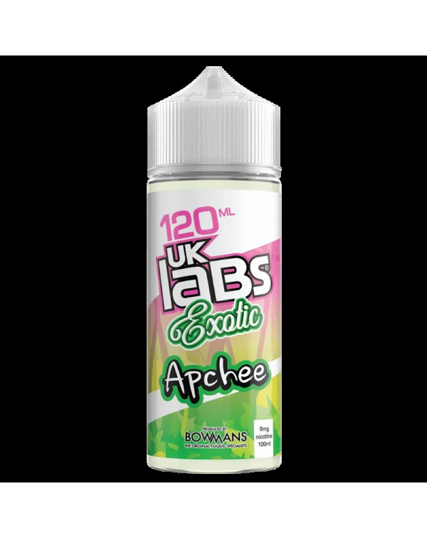 APCHEE E LIQUID BY UK LABS - EXOTIC 100ML 70VG