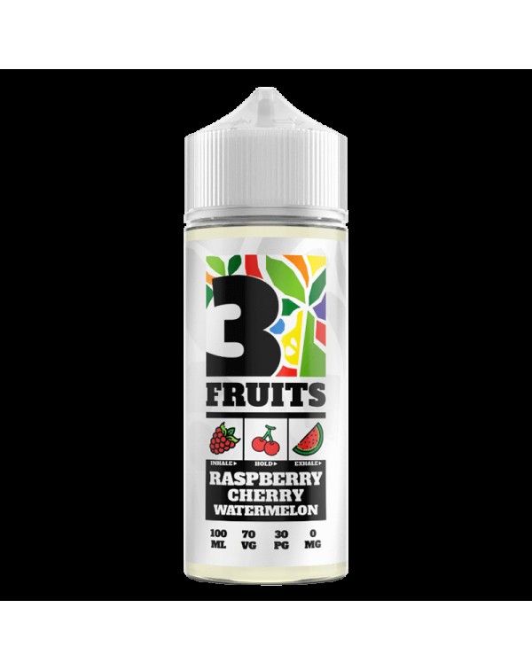 RASPBERRY CHERRY WATERMELON E LIQUID BY 3 FRUITS 1...