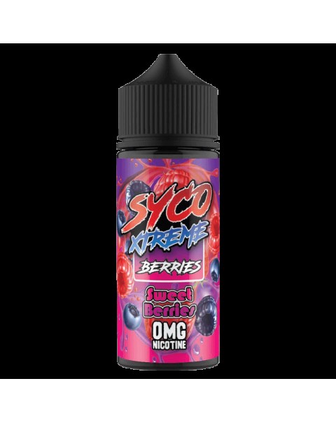 SWEET BERRIES E LIQUID BY SYCO XTREME BERRIES 100ML 80VG