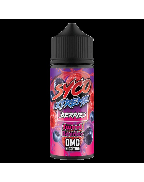 SWEET BERRIES E LIQUID BY SYCO XTREME BERRIES 100M...