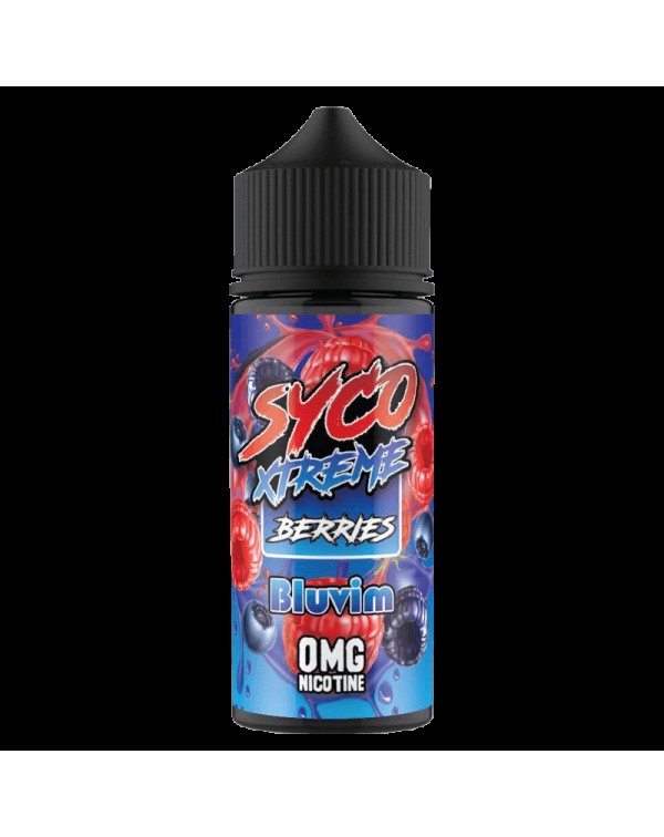 BLUEVIM E LIQUID BY SYCO XTREME BERRIES 100ML 80VG