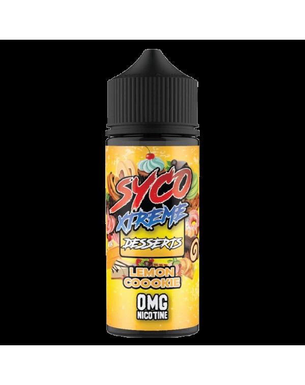 LEMON COOKIE E LIQUID BY SYCO XTREME DESSERTS 100M...