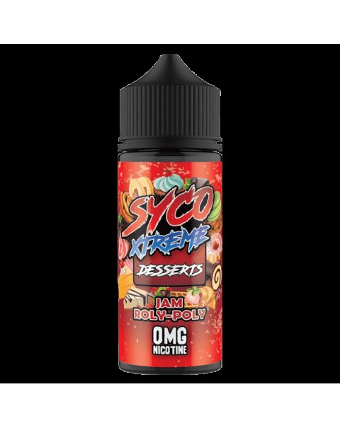 JAM ROLY POLY E LIQUID BY SYCO XTREME DESSERTS 100ML 80VG